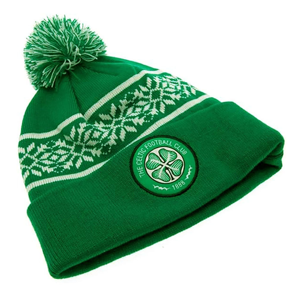 Celtic FC Snowflake Ski Hat