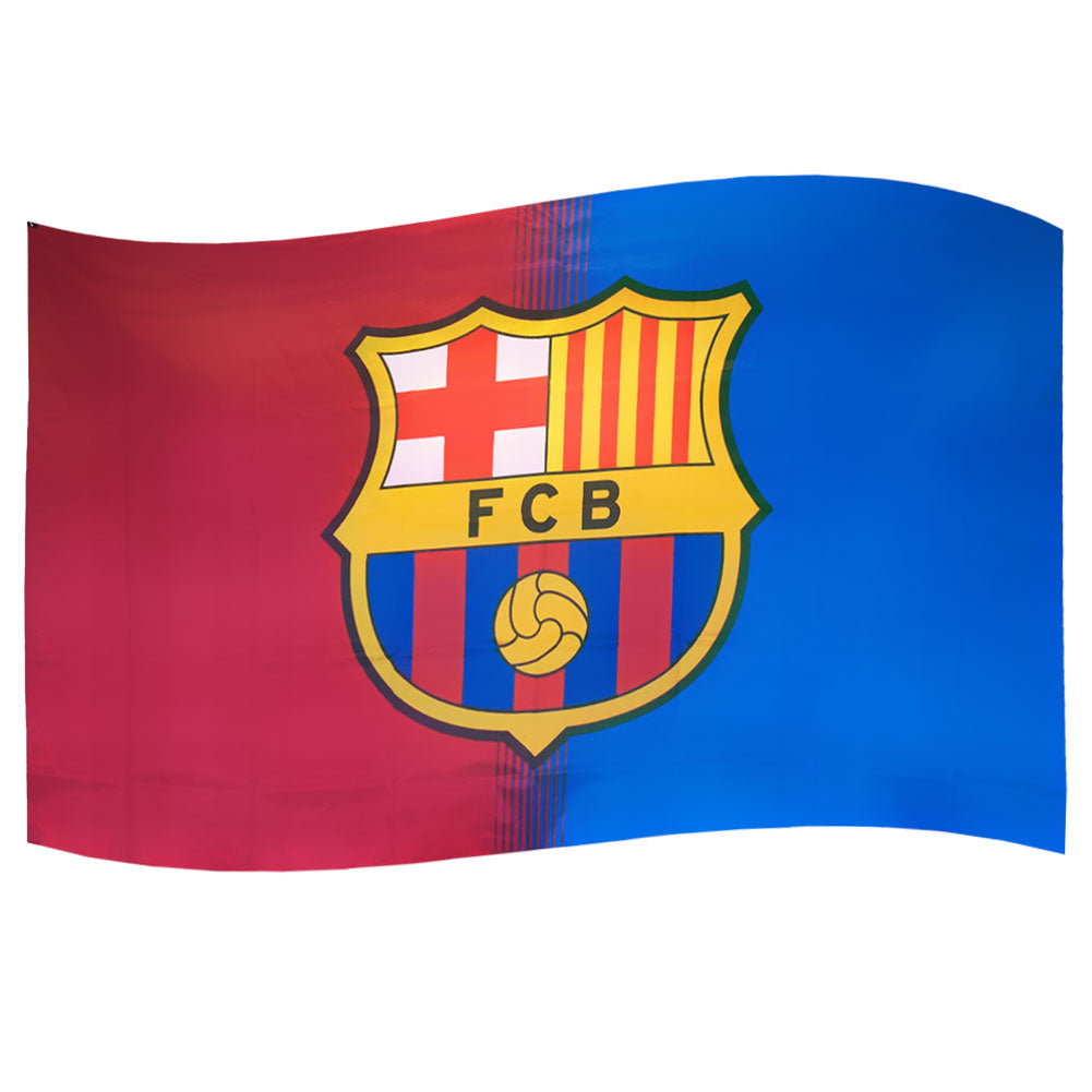 FC Barcelona Crest Flag