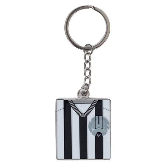 Metal shirt shaped keyring featuring the 83-88 kit with chain and split ring