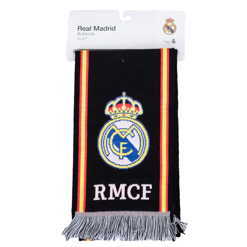 Real Madrid CF Black Scarf