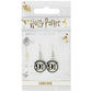 Harry Potter Silver Plated 9 & 3 Quarters Hook Earrings
