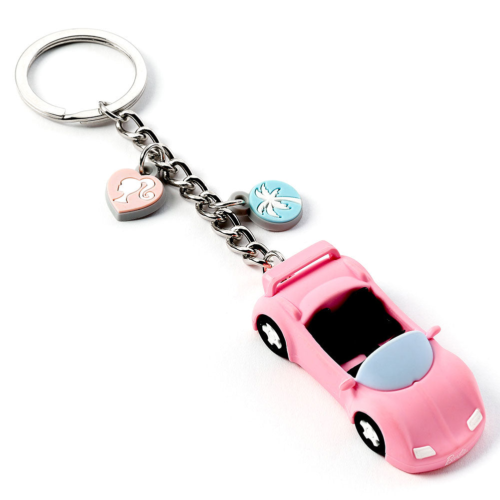 3D keyring with a chain with chain and split ring