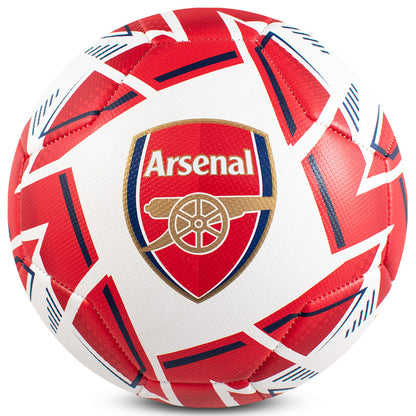White and red textured premium 26 panel football