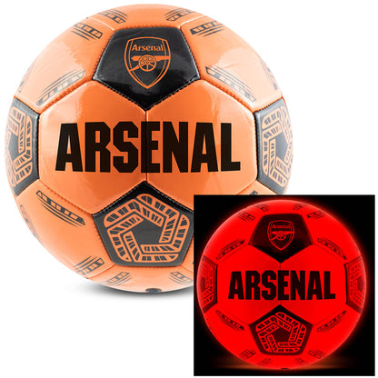 Orange LED glow 32 panel football