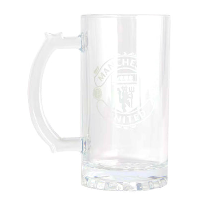 Glass stein tankard