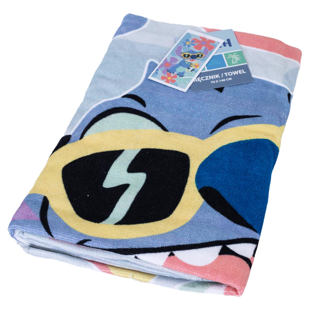 Lilo & Stitch Floral Towel