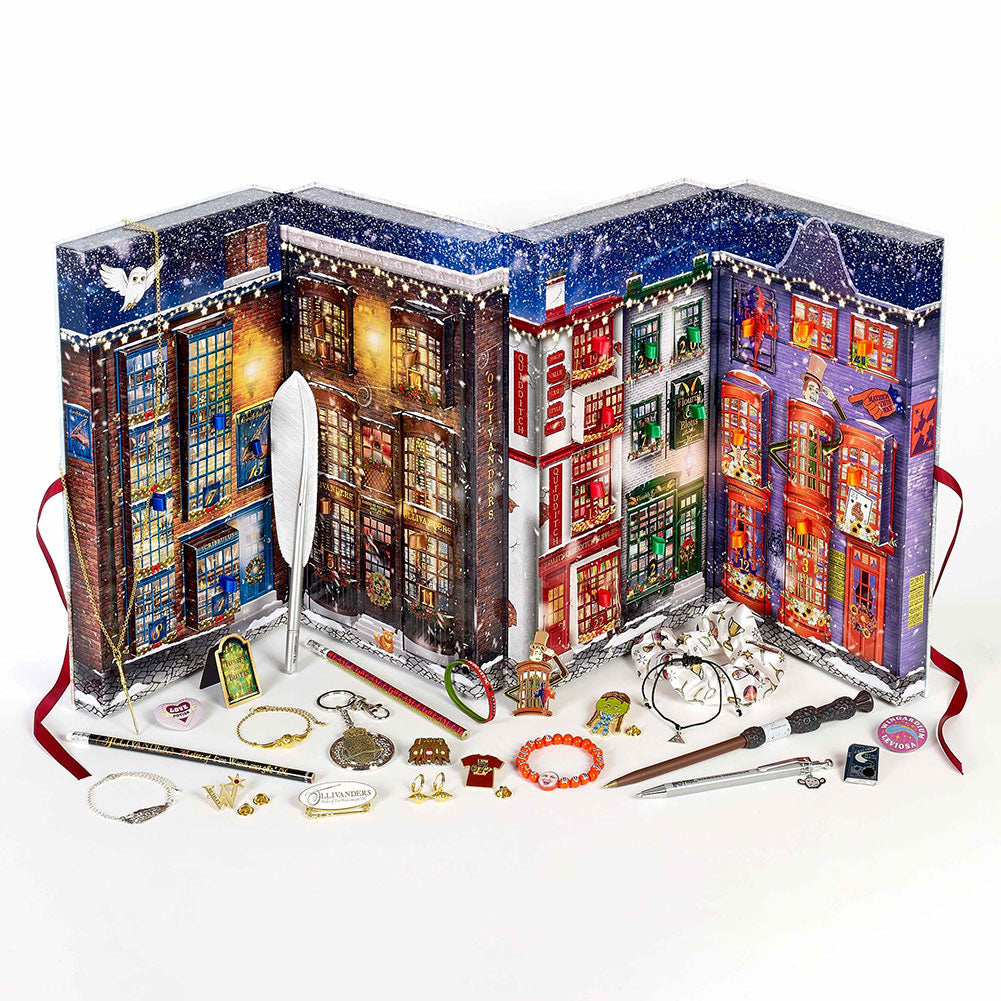 Luxury Diagon Alley inspired advent calendar