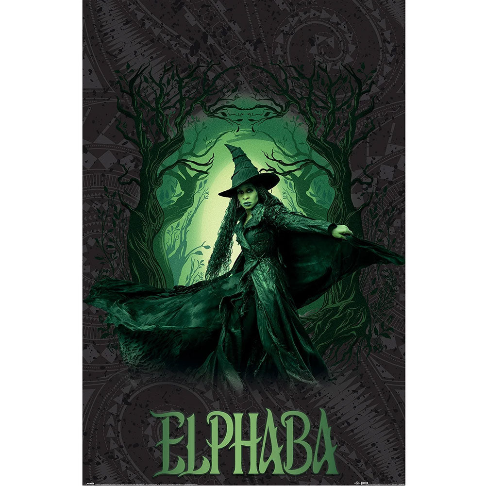 Wicked 2 Elphaba Glow Poster 35