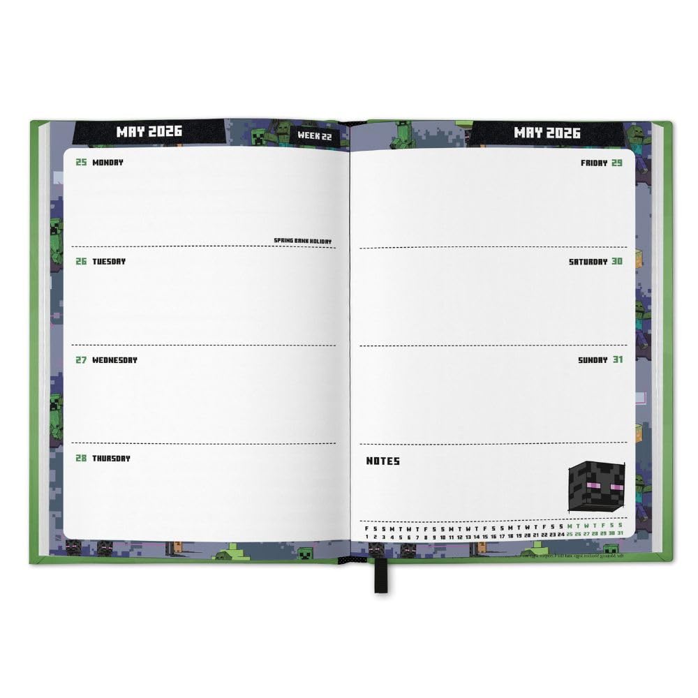 Minecraft A5 Diary 2026