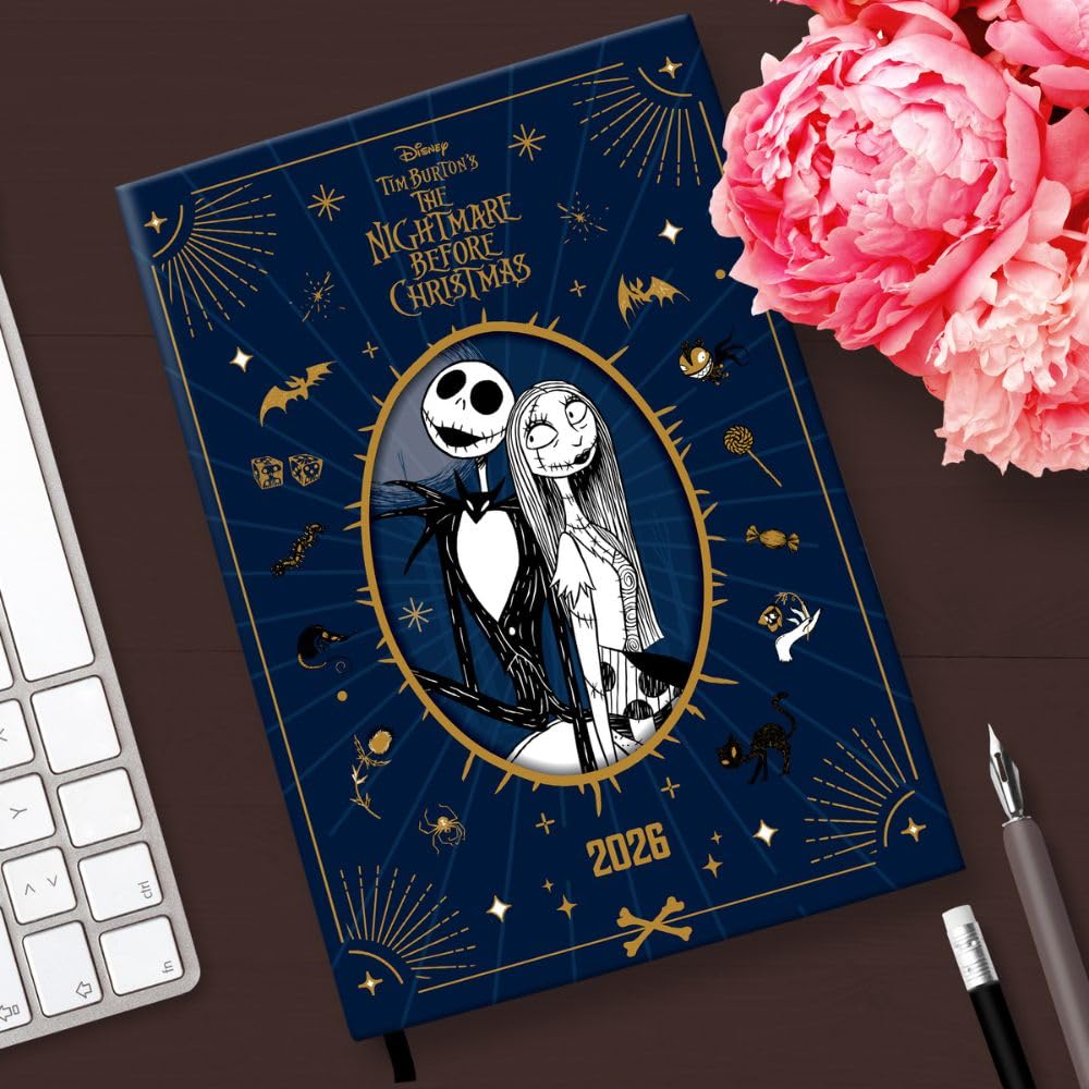 The Nightmare Before Christmas A5 Diary 2026