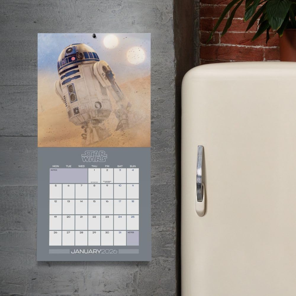 Star Wars Square Calendar 2026