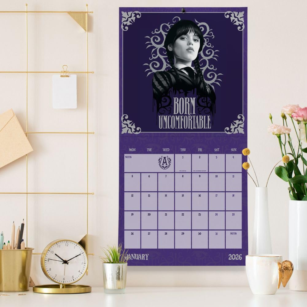 Wednesday Square Calendar 2026