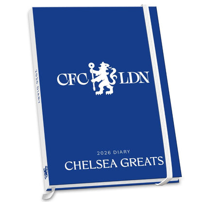 Blue hardback 2026 week to view diary