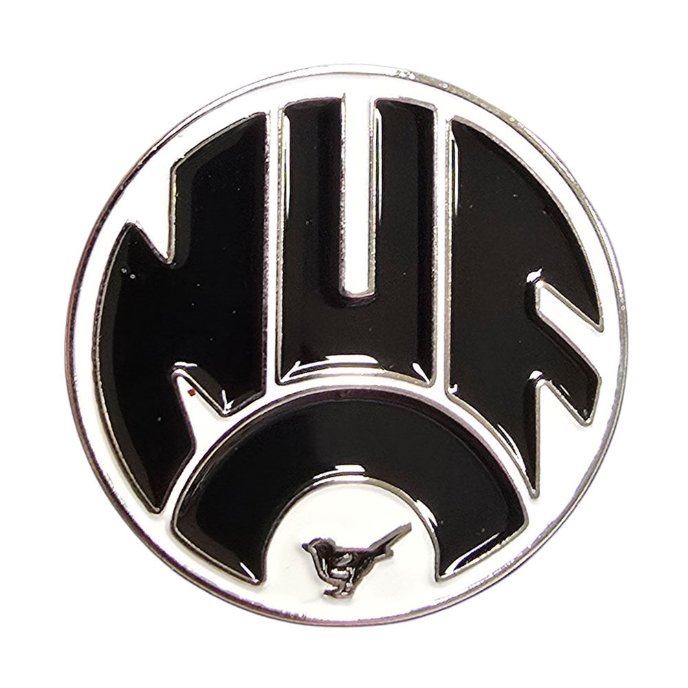 Newcastle United FC Retro 83-88 Crest Keyring & Badge Set