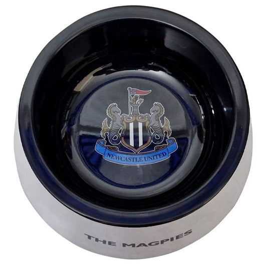 Large pet bowl featuring the Newcastle crest inside