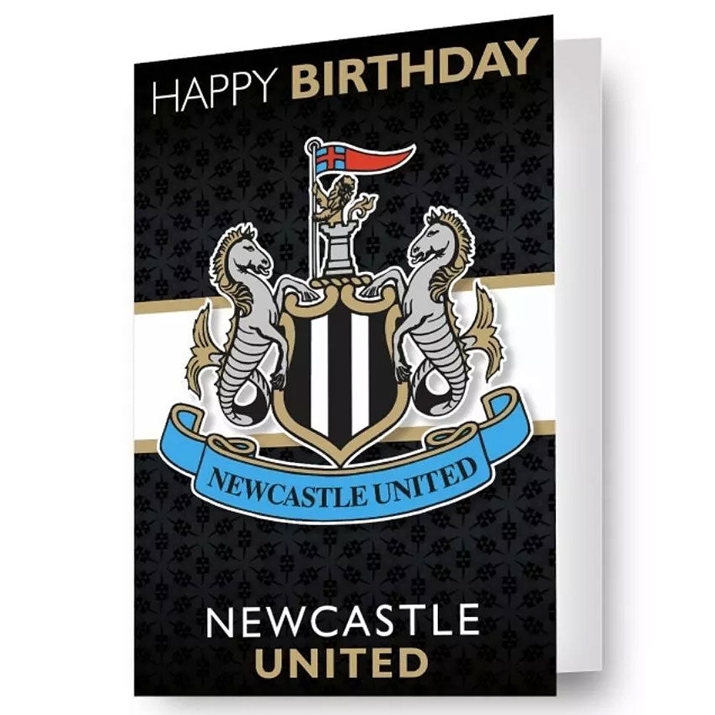 Newcastle United FC 3D Lenticular Birthday Card