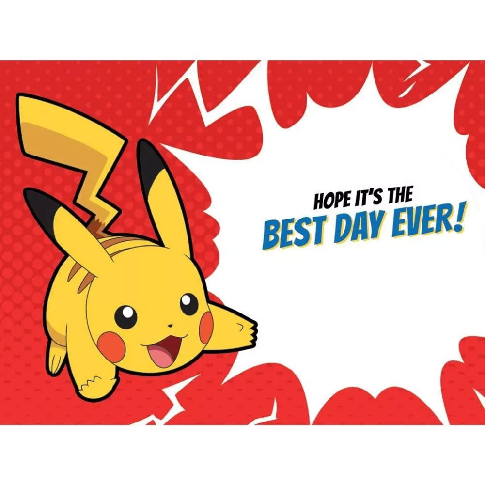 Pokemon 3D Lenticular Birthday Card