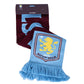 Aston Villa FC Nero Scarf
