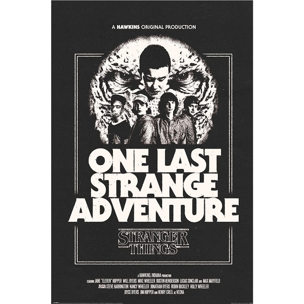 Stranger Things 5 Poster One Last Adventure 48
