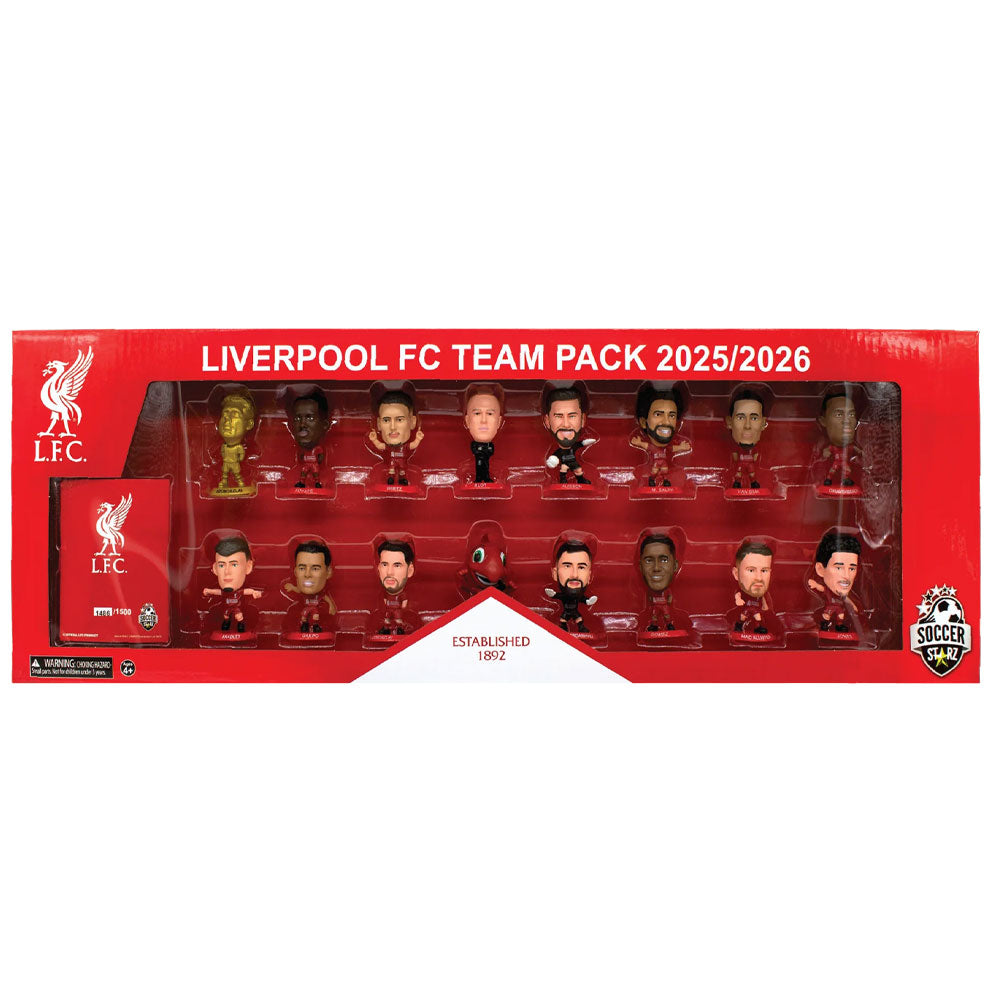 Liverpool FC SoccerStarz Season 25-26 Player Team Pack