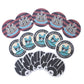Newcastle United FC 15pk Retro Beer Mat Set
