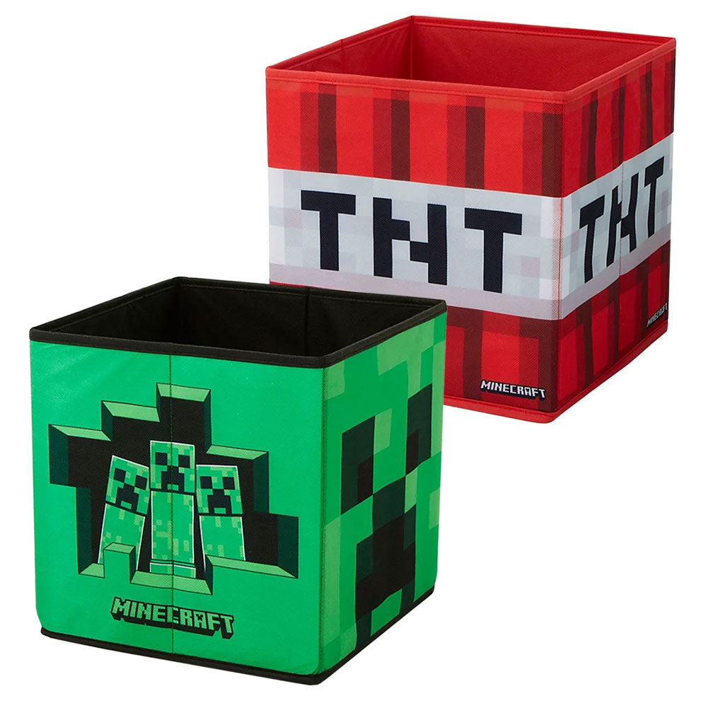 Minecraft Twin Pack Storage Cube