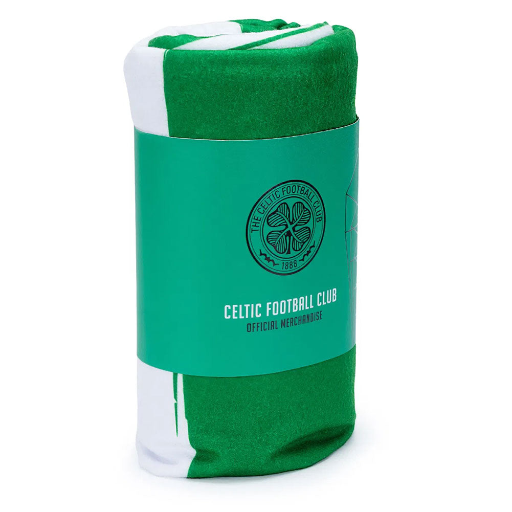 Celtic FC Hoop Polar Fleece Blanket