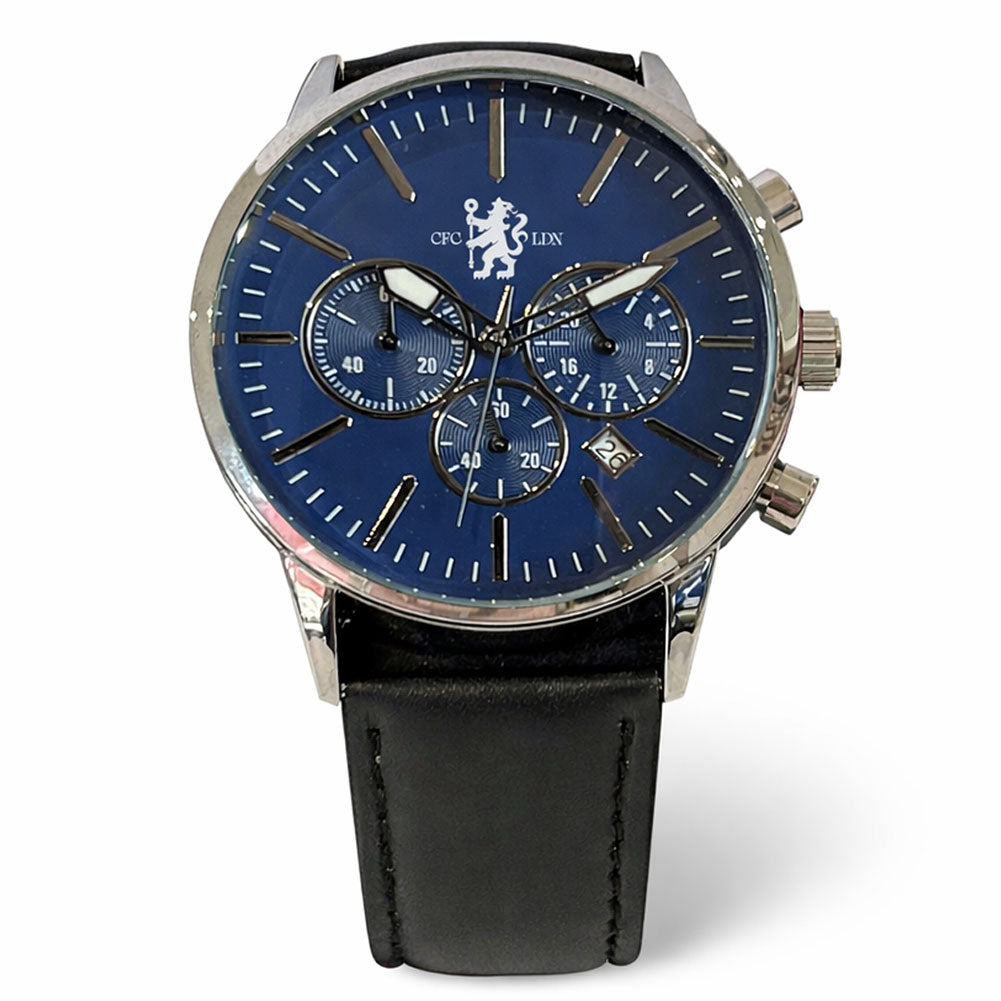 Chelsea FC High End Chronograph Leather Watch