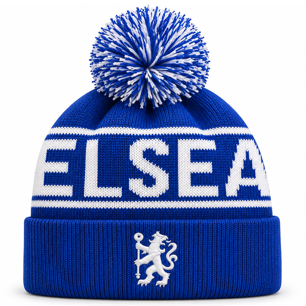Chelsea FC Text Ski Hat