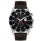 Liverpool FC Mens Leather Strap Chronograph Watch