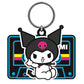 Kuromi PVC Spinner Keyring