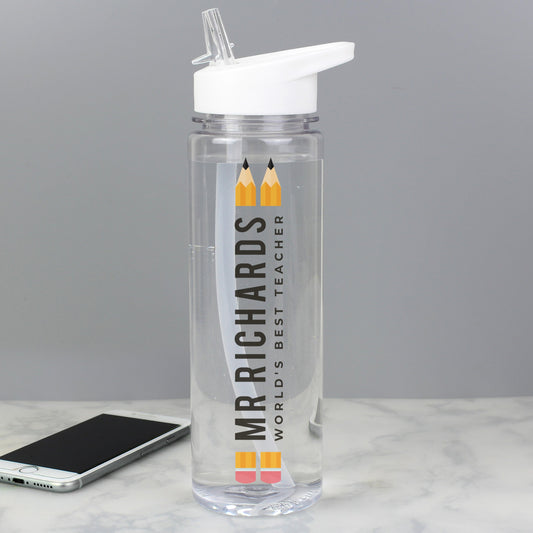 Teacher Water Bottle - gifts for teachers by sweetlea gifts