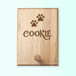 Personalised Paw Print Peg Hook