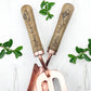 Personalised Luxe Trowel and Fork Set