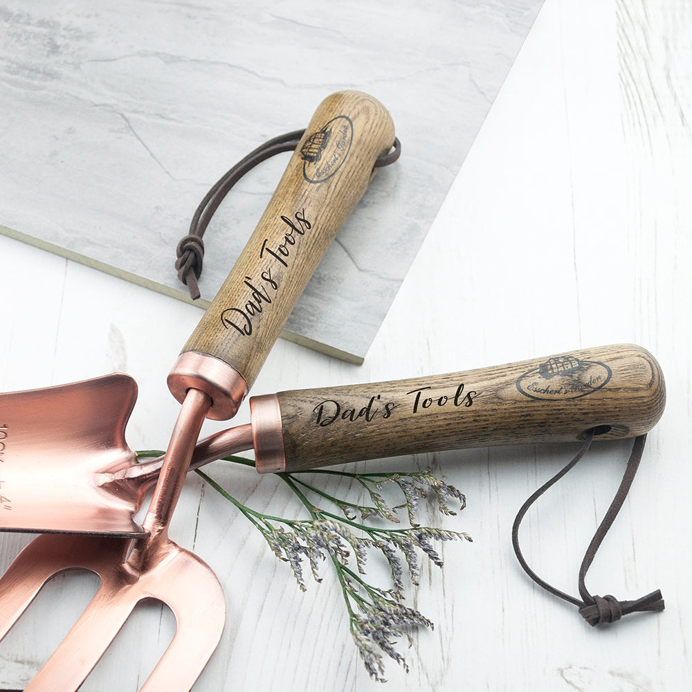 Personalised Luxe Trowel and Fork Set