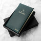 Personalised Luxury Leather Golf Notebook