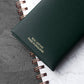 Personalised Luxury Leather Golf Notebook