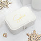 Treat Republic White Glitter Jewellery Case