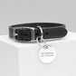 Personalised Classic Leather Dog Collar with Tag