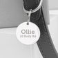 Personalised Classic Leather Dog Collar with Tag