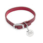 Personalised Classic Leather Dog Collar with Tag