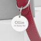 Personalised Classic Leather Dog Collar with Tag
