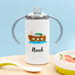 Personalised Noah's Ark Kids Sippy Cup