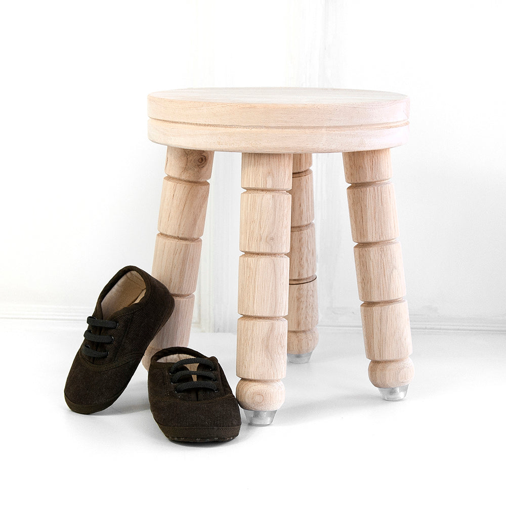 Personalised Christmas Gingerbread Wooden Stool