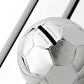 Personalised Silver Plated Football Money Box