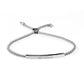 Personalised Silver Identity Rope Bracelet