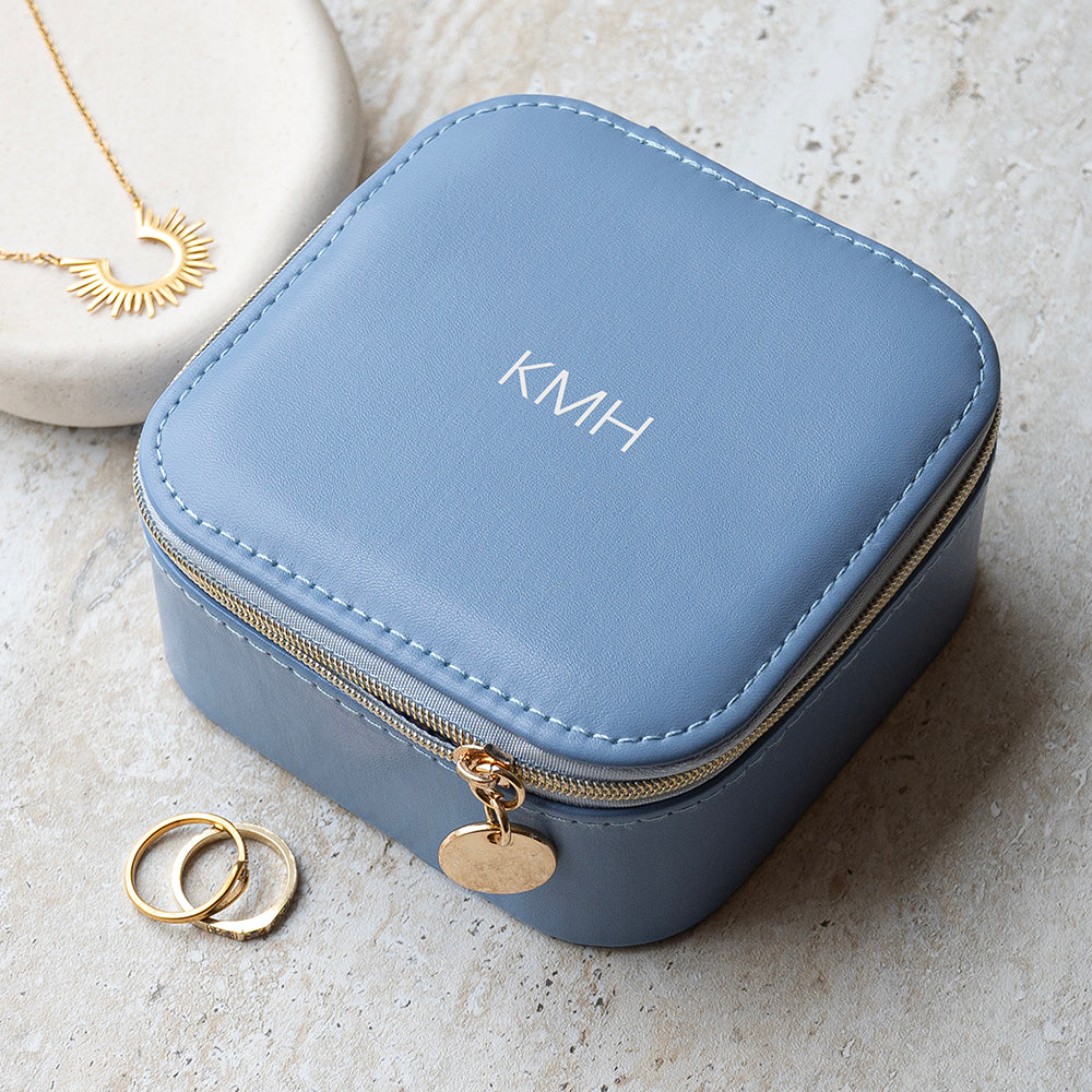 Personalised Jewellery Case with Floral Interior