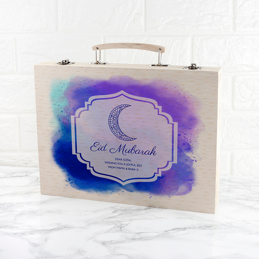 Personalised Eid Mubarak Colouring In Set