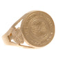 Celtic FC 9ct Gold Crest Ring Small