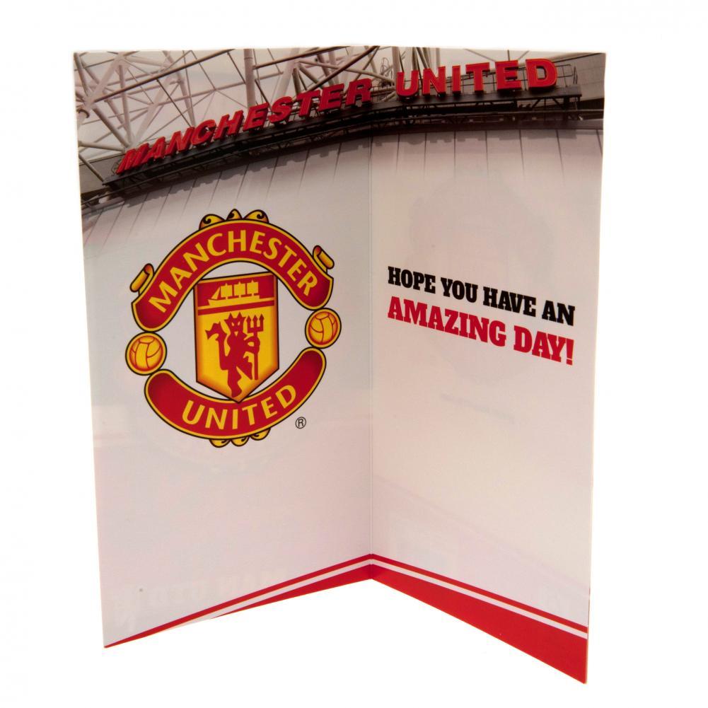 Manchester United FC Birthday Card